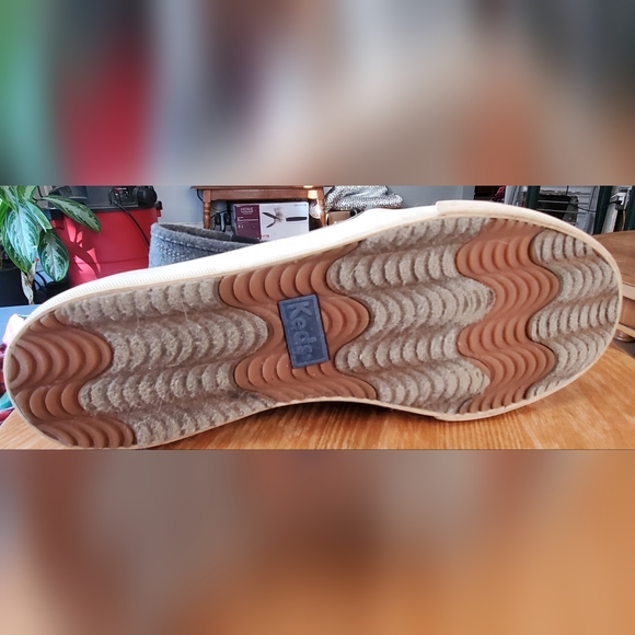 Women's Keds Size 6.5 Gray Canvas Slip-ons Loafers - Picture 3 of 3